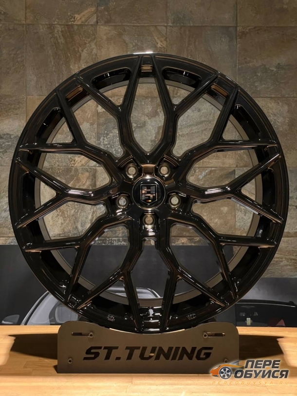 Диски ST Forged JM24 HJ0398, цвет Gloss Black