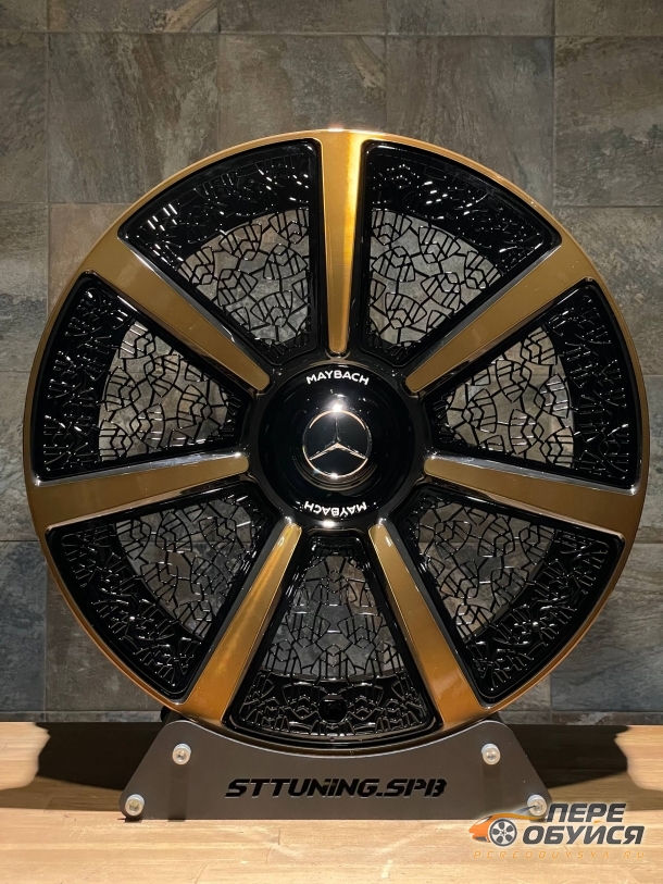 Диски ST Forged Mybh Lacy, цвет Gloss Black With Bronze