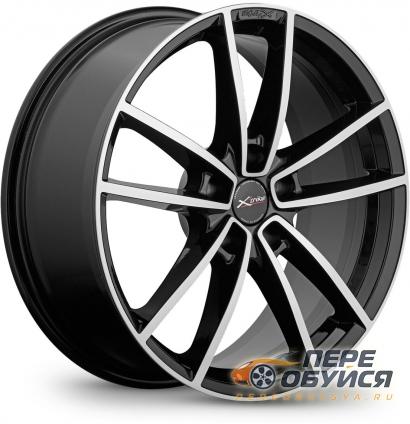 Диски X-trike X-140, цвет Черный диск с полированной лицевой поверхностью