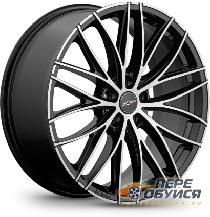 Диски X-trike X-141, цвет Черный диск с полированной лицевой поверхностью