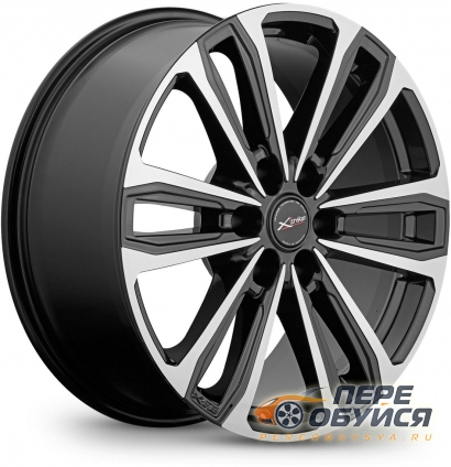 Диски X-trike X-142, цвет Черный диск с полированной лицевой поверхностью