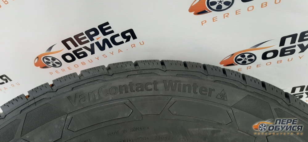 Фотообзор шины Continental VanContact Winter